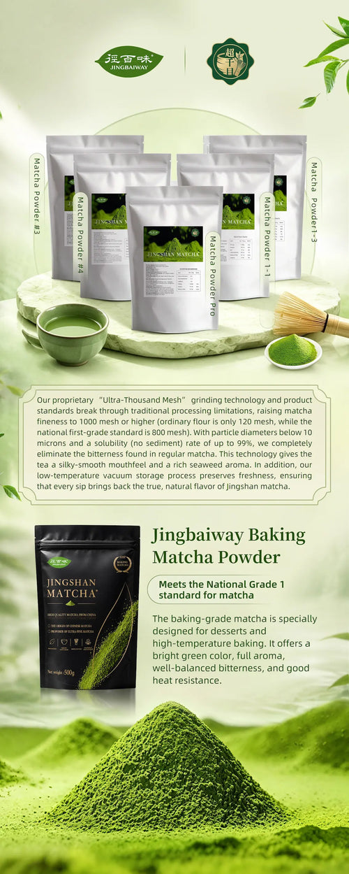 Jingbaiway Baking Matcha Powder