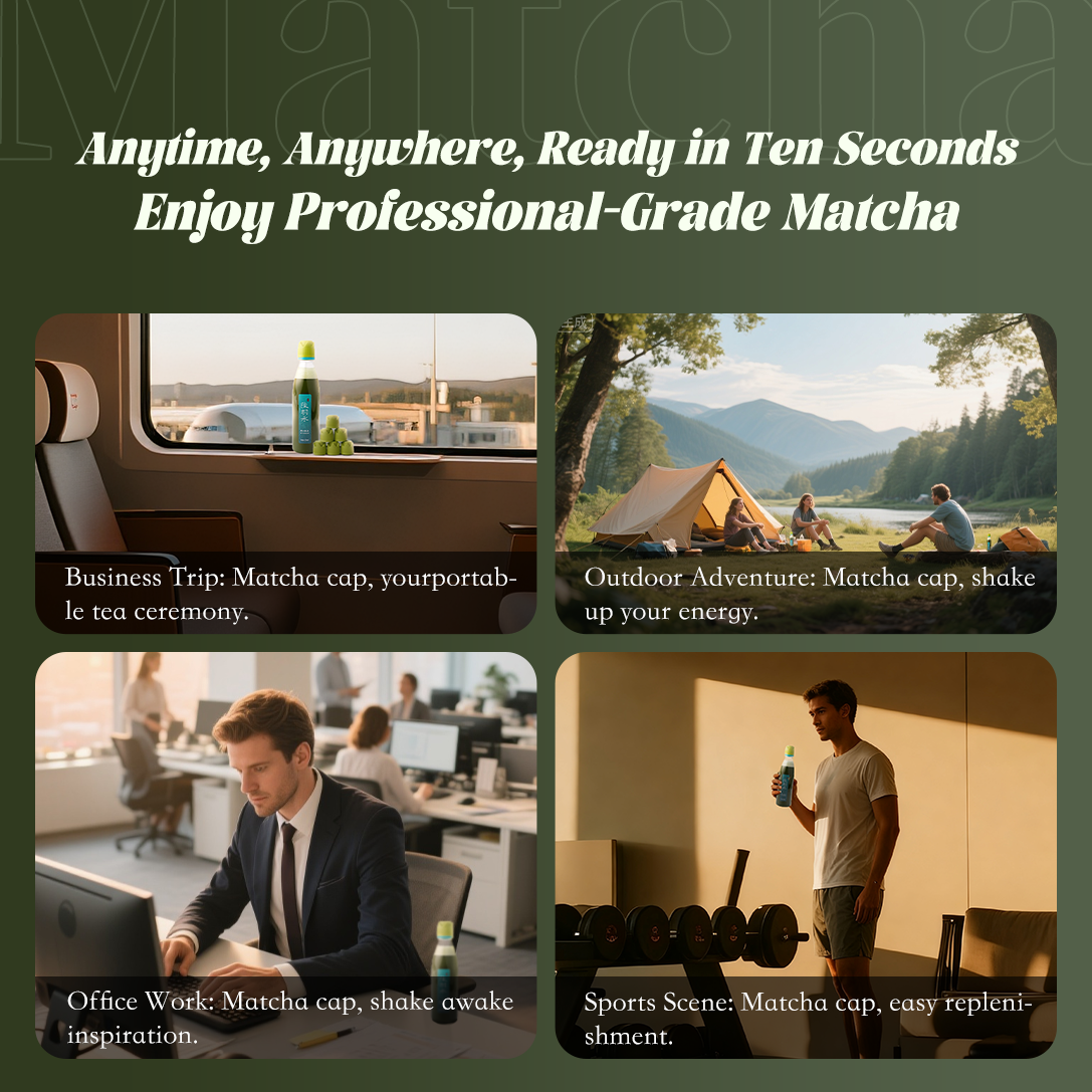 Jingbaiwei Matcha Cap 1.5g*12pcs